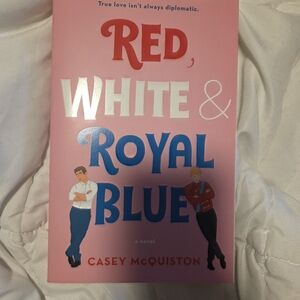 Red, White & Royal Blue Paperback Book - Pink Cover